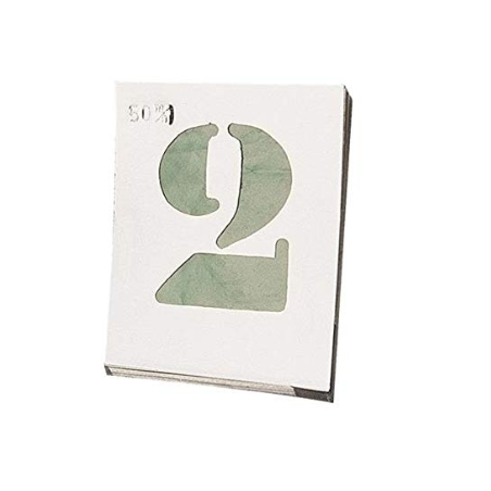 NUMERACION PINTOR 80MM CHAPA ALUMINIO NUSAC