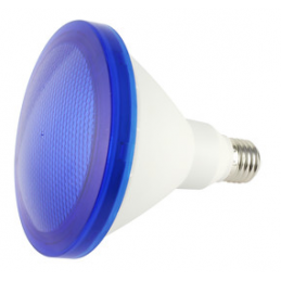 LAMPARA LED PAR 38 18W E27 AZUL