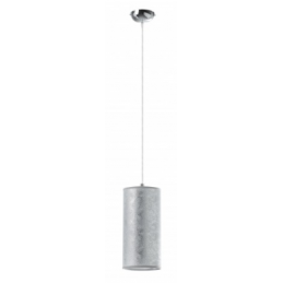 COLGANTE SELMA IP20 E27 60W 12CMS PLATA
