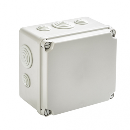 CAJA CON TAPA OPACA 151*175*95 CON CONOS IDE