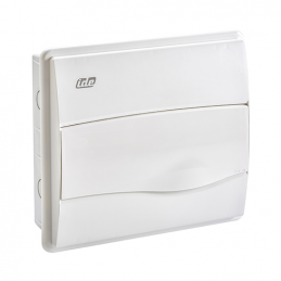 CAJA DE DISTRIBUCION DE EMPOTRAR IP40 1*12 CARRIL DIN  IDE