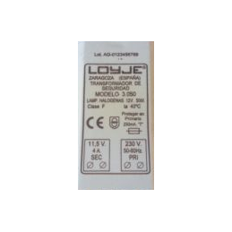 TRANSFORMADOR DE BOTE 12V 50W