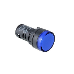 INDICADOR LUMINOSO LED AZUL LED 22MM 31-AC220V