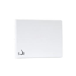 TECLA SIMPLE C/SIMBOLO DE CAMPANA BLANCO