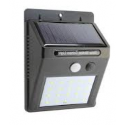 MINI APLIQUE SOLAR LED RECARGABLE NEG
