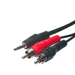 CONEXION AUDIO 3.5M-2M RCA 10M 1013/10