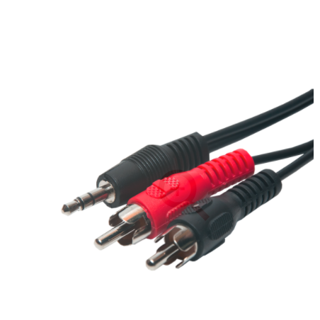 CONEXION AUDIO 3.5M-2M RCA 10M 1013/10