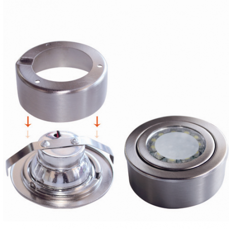 ARO DE EMPOTRAR Y SUP RED LED 6000K