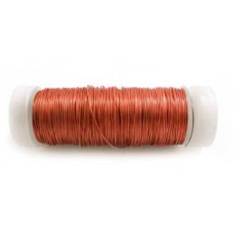 ALAMBRE COBRE 0.4MM 50GR CON BOBINA