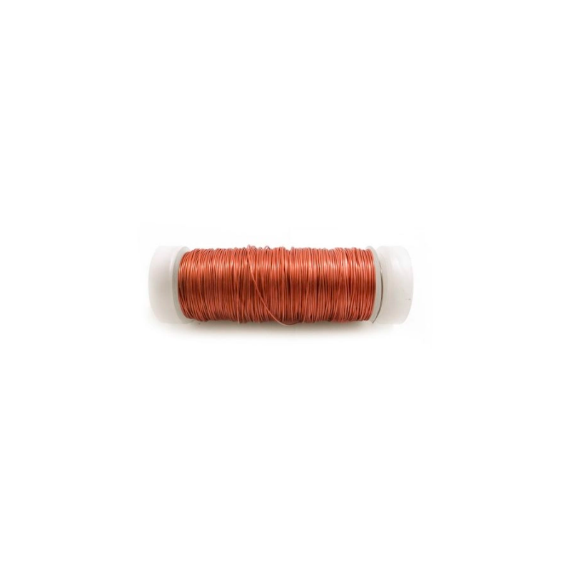 ALAMBRE COBRE 0.4MM 50GR CON BOBINA ALAMBRE COBRE 0.4MM 50GR CON BOBINA