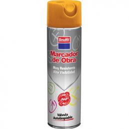 MARCADOR DE OBRA NARANJA ALTA VISIBILI PERMANETE