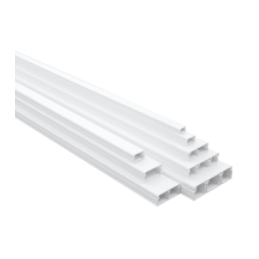 CANALETA 12X7 C/CINTA AUTOADHESIVA (IK05) BLANCO