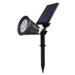 ESTACA LED SOLAR 2ES PARA JARDIN