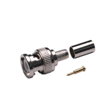 MACHO BNC CRIMP RG 59 CASQUILLO SUELTO