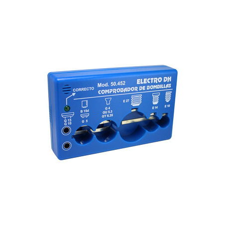COMPROBADOR DE LÁMPARAS. HALOTEC