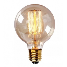 LAMPARA GLOBO VINTAGE G125 40W E27