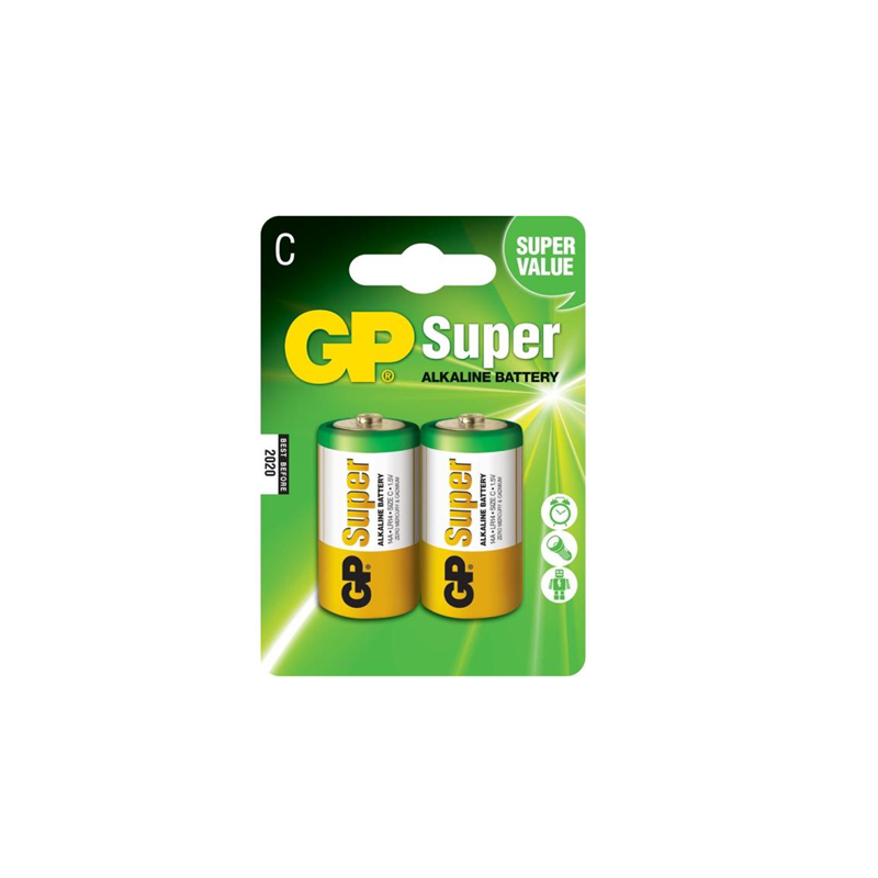 PILAS GP-14A BLISTER-B2 LR14  GP