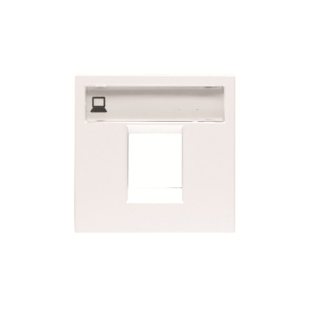 TAPA C/VENTANA CONM MEC ANCHO ZENIT BL