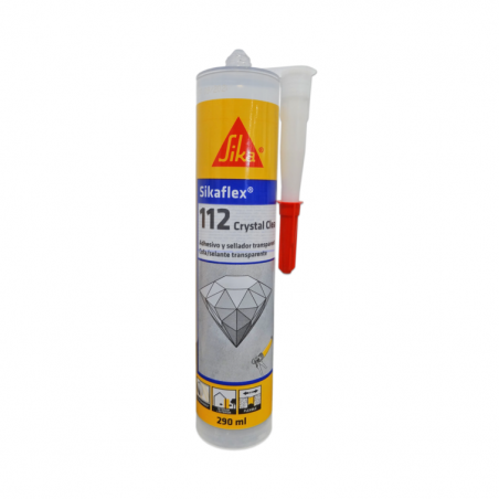 ADHESIVO SELLADOR POLIM EL TRA SIKAFLEX-112 CRYSTAL CLEAR SIKA