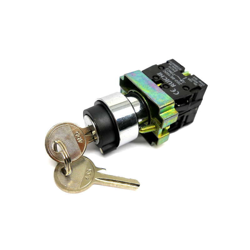 SELECTOR METALICO CON LLAVE 2POSICIONE 3SA8-BG25