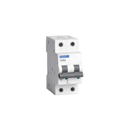 INT AUT MAGNETOTERMICO SERIE 3SB6 2P 20A C  CURVE 6KA