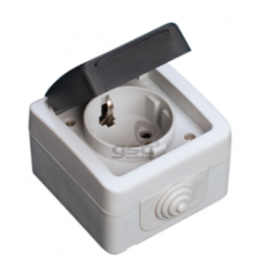 BASE SIMPLE ESTANCA 16A IP44