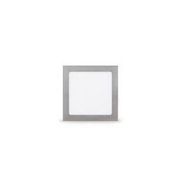 DOWNLIGHT EMPOTRAR CUADRADO 18W 6000K NIQUEL SATIN