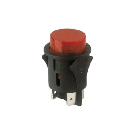 INTERRUPTOR A PULSADOR LUMINOSO 0N-OFF