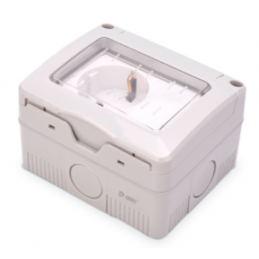 CONMUTADOR  y  BASE ESTANCO 16A IP55