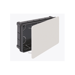 CAJA 160*100*50 C/TAPA BL.GARRA METALICA SOL 563
