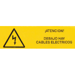 CINTA PELIGRO DE 150MM(ROLLO 500)