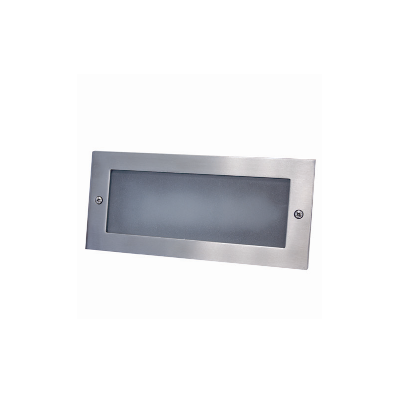 APLIQUE RECTANGULAR ALUM.EMPOTR.PARED LED 5W 6000W