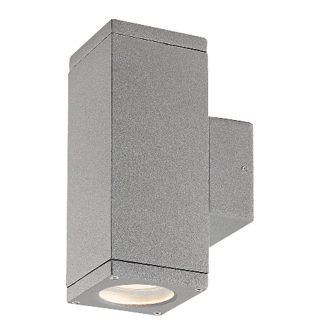APLIQUE PARED CUB   555D-G21X1A-03  GRIS