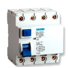 INT DIFERENCIAL SERIE3SL6 4P 25A 30MA AC 6KA