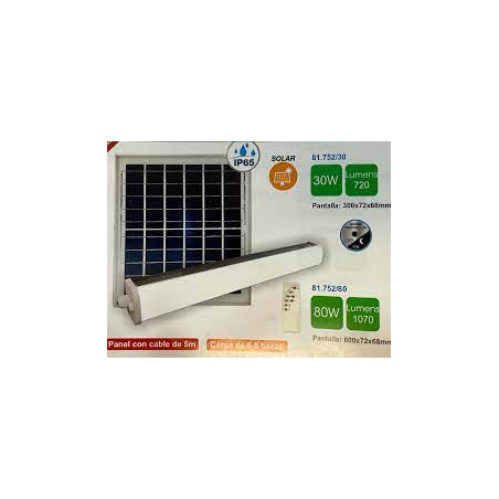 PANTALLA LED SOLAR IP 65   30W
