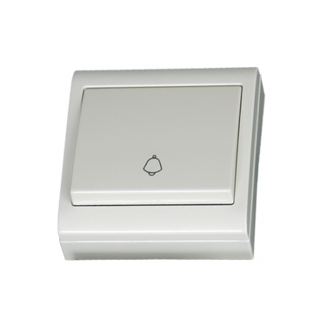 PULSADOR DE CAMPANA BL 10A 250V