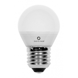 ESFERICA 45mm LEDS 5W 220/240V E27 FRIA 5000K