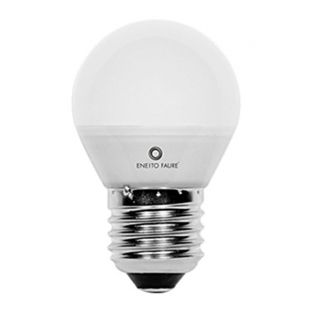 ESFERICA 45mm LEDS 5W 220/240V E27 FRIA 5000K