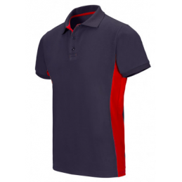 POLO BICOLOR MANGA CORTA