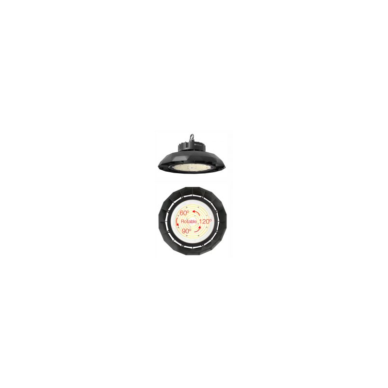 UFO LENS LED 200w 100-260v 60º 90º 120º 5000k