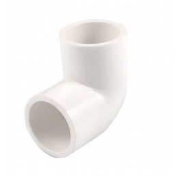 CODO PVC-PRESION 20MM-90ºLISO