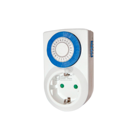 MINI-TEMPORIZADOR MECANICO DIARIO 24H GS