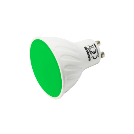 LAMPARA LED  GU10 3W VERDE