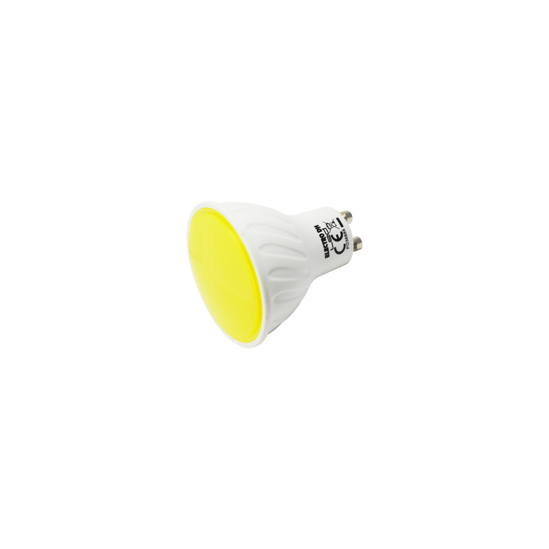 LAMPARA LED GU 10 3W AMARILLO