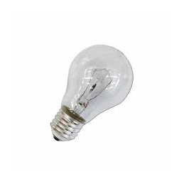 LAMPARA STANDAR 250V-40W E-27 CLARA USO INDUSTRIAL