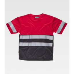 CAMISETA DE CUELLO CAJA MANGA CORTA CINTA REF PECHO ESP