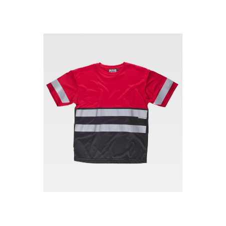 CAMISETA DE CUELLO CAJA MANGA CORTA CINTA REF PECHO ESP