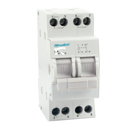 CONMUTADOR MANIOBRA 2 MODULO 1P POSICION 1-0-2