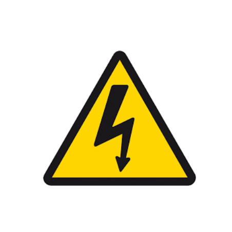 SEÑAL PALAST RIESGO ELECTRICO L:105MM