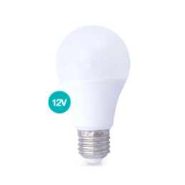 LAMPARA ESTANDAR LED 9W 270º E27 6000K 12V